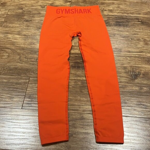 Gymshark orange full length leggings - Picture 7 of 10